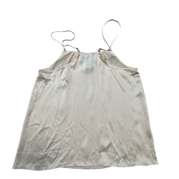 Maison de Papillion 100% Silk Tan Nude Baby Doll Night Dress Pajamas USA Medium - Picture 5 of 5